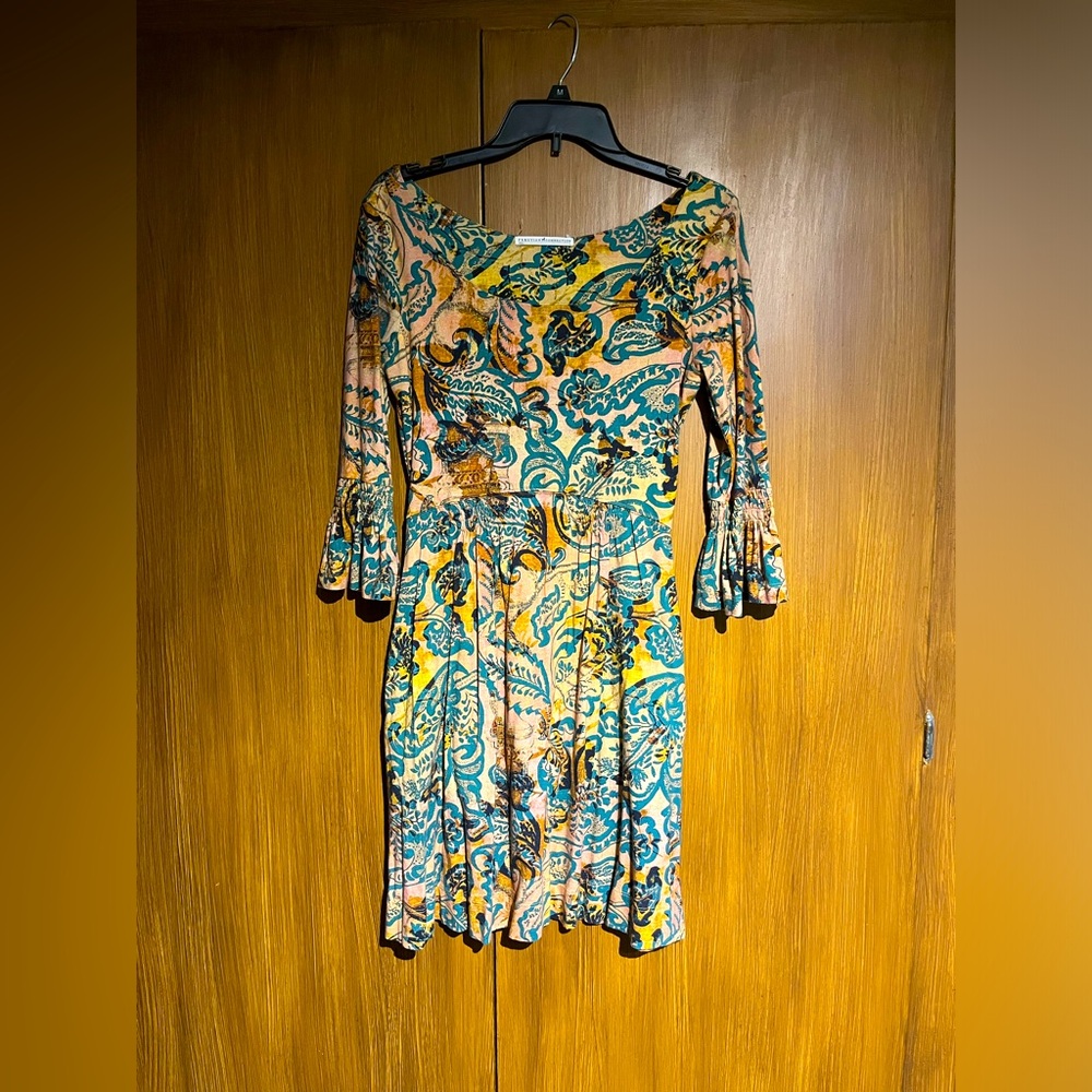 Peruvian Connection knee length dress. Pockets!